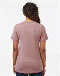 Tultex 602 Combed Cotton T-Shirt - Orchid - model back