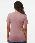 Tultex 602CVC Unisex Combed CVC T-Shirt - Heather Orchid - model back