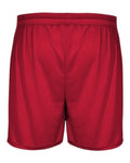 Badger 4146 Men's B-Core 5" Pocketed Shorts - Red - back