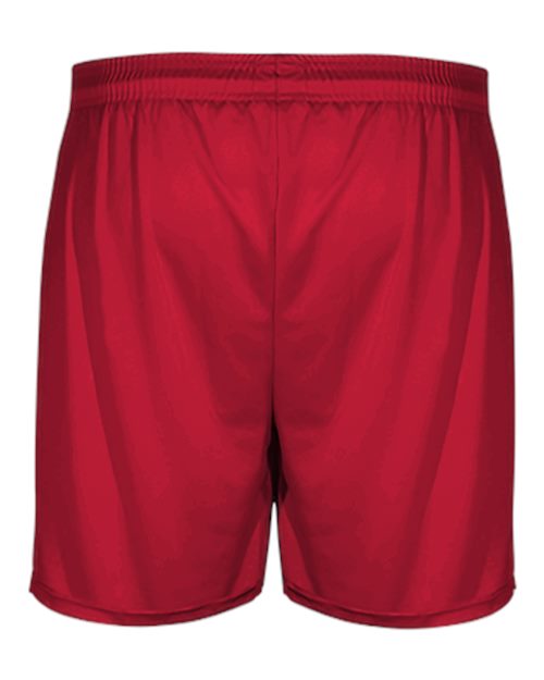 Badger 4146 Men's B-Core 5" Pocketed Shorts - Red - back