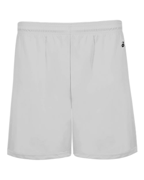 Badger 4146 Men's B-Core 5" Pocketed Shorts - Silver - front