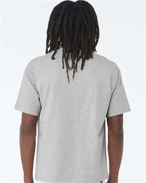 Bella + Canvas 3010 6 oz. Heavyweight Tee - Athletic Heather - model back