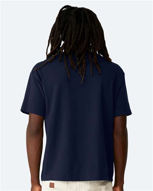 Bella + Canvas 3010 6 oz. Heavyweight Tee - Navy - model back