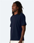 Bella + Canvas 3010 6 oz. Heavyweight Tee - Navy - model side