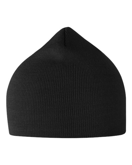 Atlantis Headwear MOOVER Sustainable 8" Beanie - Black - front