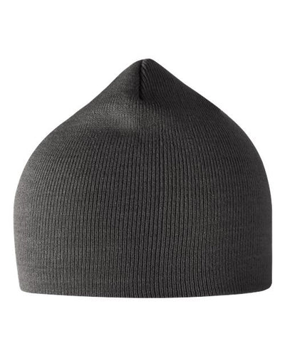Atlantis Headwear MOOVER Sustainable 8" Beanie - Dark Grey - front