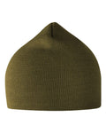 Atlantis Headwear MOOVER Sustainable 8" Beanie - Olive - front