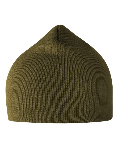 Atlantis Headwear MOOVER Sustainable 8" Beanie - Olive - front