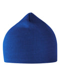 Atlantis Headwear MOOVER Sustainable 8" Beanie - Royal - front