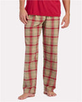Boxercraft BM6624 Men's Harley Flannel Pants - Reindeer Plaid - model front