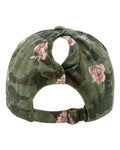 Infinity Her HATTIE Women's Unstructured Fashion Prints Cap - Floral Camo - back