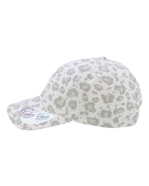 Infinity Her HATTIE Women's Unstructured Fashion Prints Cap - Snow Leopard - side