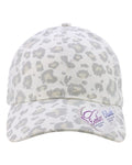 Infinity Her HATTIE Women's Unstructured Fashion Prints Cap - Snow Leopard - front
