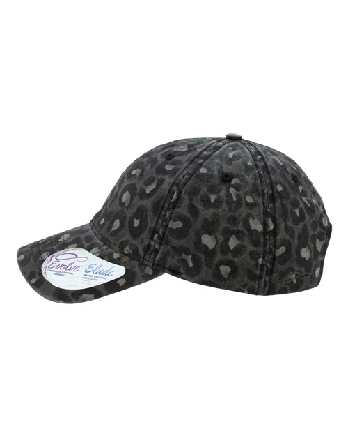 Infinity Her HATTIE Women's Unstructured Fashion Prints Cap - Black Leopard - side