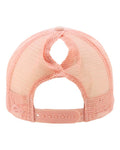 Infinity Her ROSIE Women's Foam Trucker Cap - Dusty Pink/ Pink/ Peachy Pink/ Butterfly - back