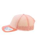 Infinity Her ROSIE Women's Foam Trucker Cap - Dusty Pink/ Pink/ Peachy Pink/ Butterfly - side