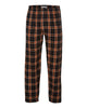Orange/ Black Plaid