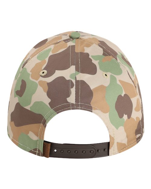 Imperial 5058 The Outtasite Cap - Frog Skin Camo/ Brown - back