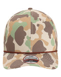 Imperial 5058 The Outtasite Cap - Frog Skin Camo/ Brown - front