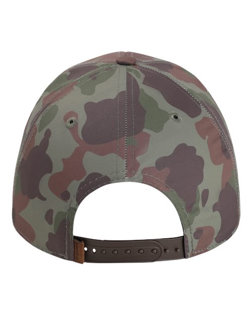 Imperial 5058 The Outtasite Cap - Frog Skin Camo/ Green - back