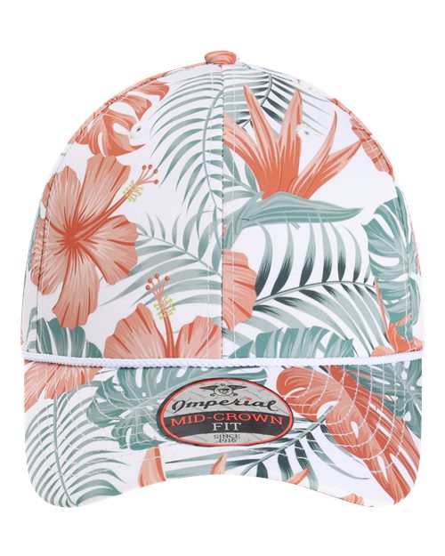 Imperial 5058 The Outtasite Cap - White Multi - front