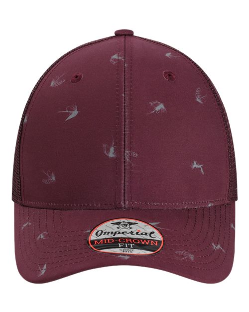 Imperial 4074 The Passenger Side Cap - Maroon - front