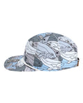 Imperial DNA014 The Golden Hour Cap - Blue/ White - side