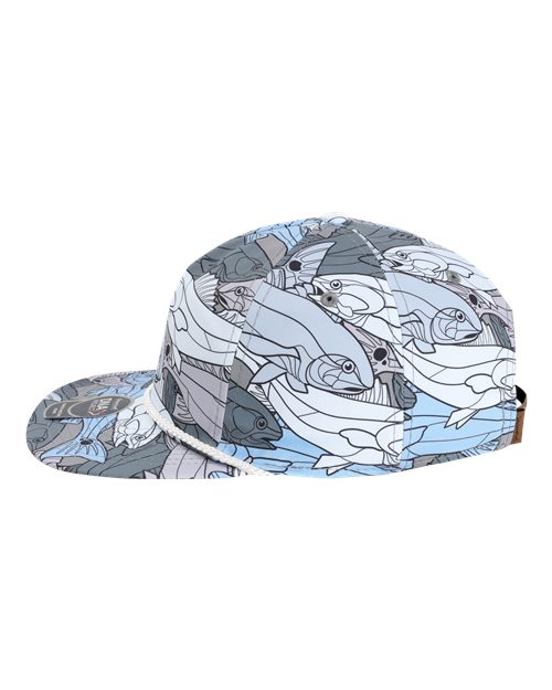 Imperial DNA014 The Golden Hour Cap - Blue/ White - side