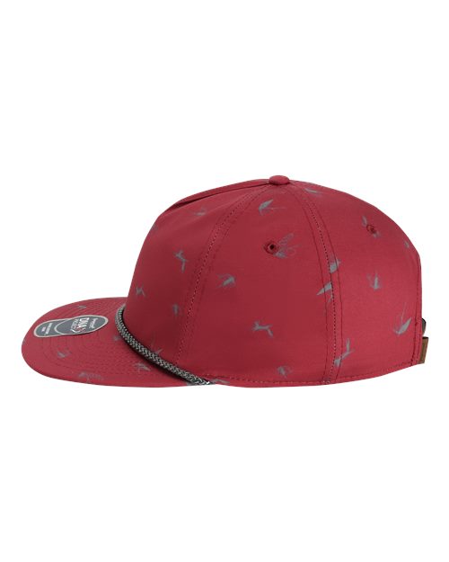 Imperial DNA014 The Golden Hour Cap - Maroon - side