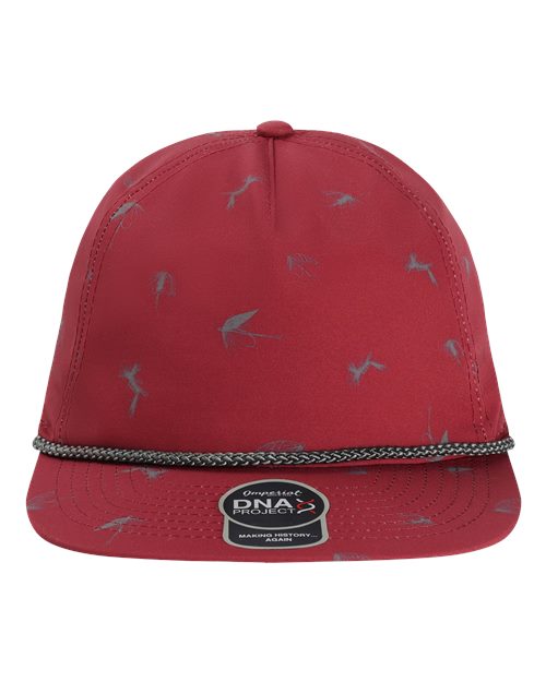 Imperial DNA014 The Golden Hour Cap - Maroon - front
