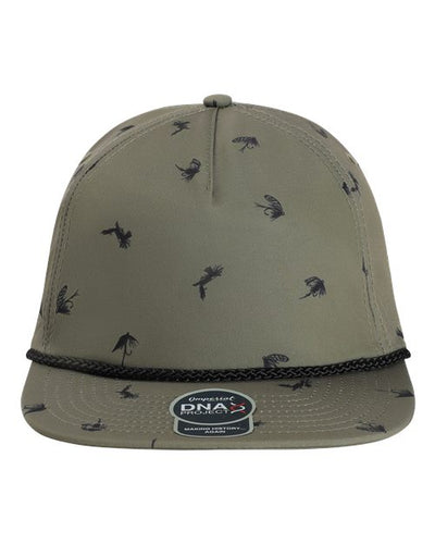 Imperial DNA014 The Golden Hour Cap - Olive Green - front