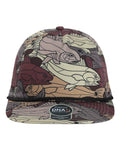 Imperial DNA014 The Golden Hour Cap - Olive Green/ Tan - front