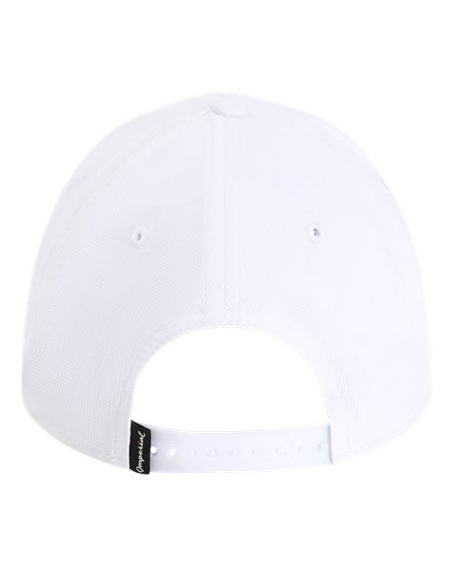 Imperial L5059 The Corral Cap - White/ Peach - back