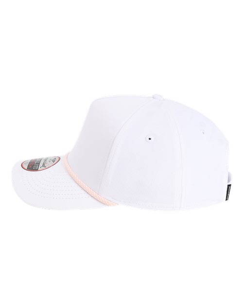 Imperial L5059 The Corral Cap - White/ Peach - side