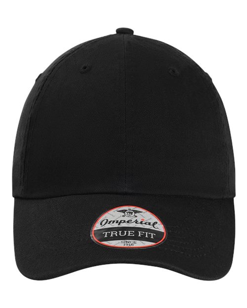 Imperial X210B The Original Buckle Dad Hat - Black - front