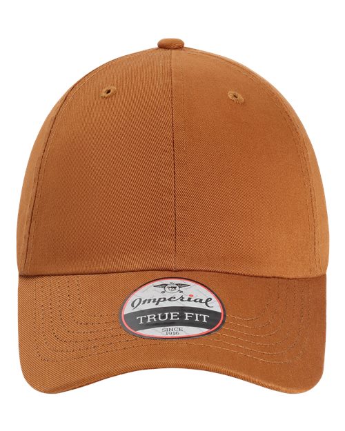 Imperial X210B The Original Buckle Dad Hat - Buckthorn Brown - front