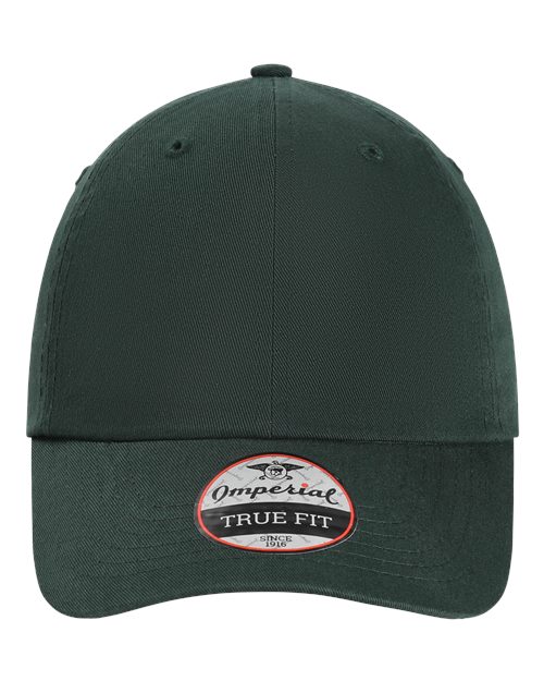 Imperial X210B The Original Buckle Dad Hat - Dark Green - front