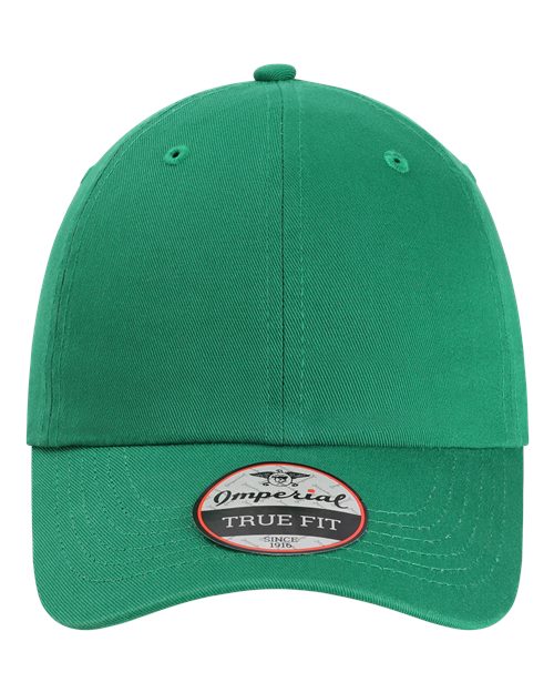 Imperial X210B The Original Buckle Dad Hat - Grass Green - front