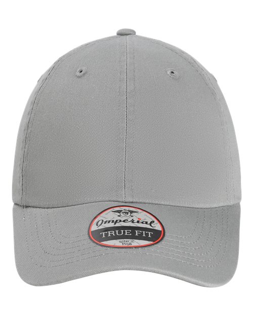 Imperial X210B The Original Buckle Dad Hat - Light Grey - front