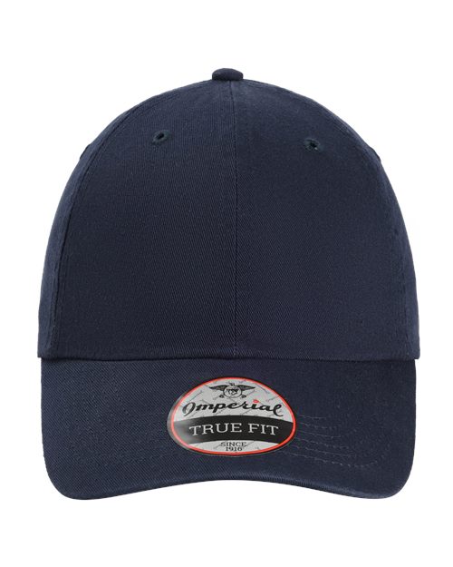 Imperial X210B The Original Buckle Dad Hat - Navy - front