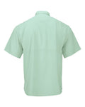 Paragon 700 Men's Hatteras Performance Short Sleeve Fishing Shirt - Mint Green - back
