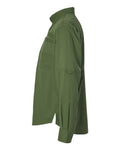 Paragon 702 Men's Kitty Hawk Performance Fishing Shirt - Olive Green - side