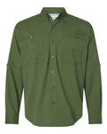 Paragon 702 Men's Kitty Hawk Performance Fishing Shirt - Olive Green - front