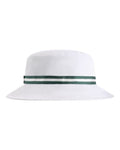 Imperial 1371P The Oxford Performance Bucket Hat - White/ Green - back