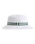 Imperial 1371P The Oxford Performance Bucket Hat - White/ Green - side