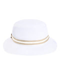 Imperial 1371P The Oxford Performance Bucket Hat - White/ Khaki - back