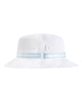 Imperial 1371P The Oxford Performance Bucket Hat - White/ Light Blue - side