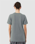 Bella+Canvas 3413 Unisex Triblend Short Sleeve Tee - Blue Storm Triblend - model back