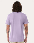 Bella+Canvas 3413 Unisex Triblend Short Sleeve Tee - Dark Lavender Triblend - model back