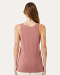 Bella + Canvas 3480 Jersey Tank - Mauve - model back